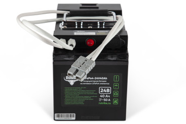 Тяговый аккумулятор RuTrike LiFePO4 (24В, 40Ач)