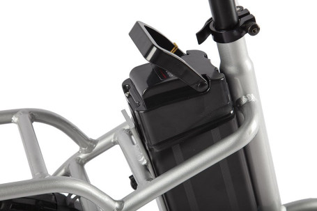 Электровелосипед VOLTECO FLEX (черно-оранжевый)