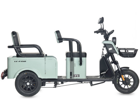 Трицикл электрический Wanshida LC-F150 (60V, 1000W, красный)