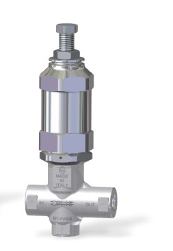 Клапан предохранительный PA VS660 (660бар, 60л/мин, 3/8&quot;г-3/8&quot;г, By-pass 1/2&quot;г)