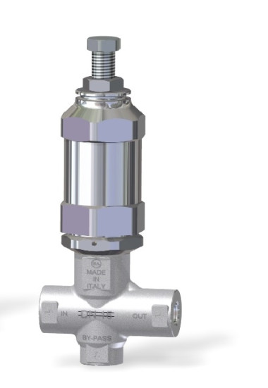Клапан предохранительный PA VS660 (660бар, 60л/мин, 3/8&quot;г-3/8&quot;г, By-pass 1/2&quot;г)