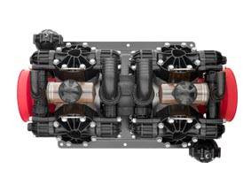 Мембранный насос AR 660 BP BIG TWIN C/C (BlueFlex, 20 бар, 637.6 л/мин, ВОМ 1&quot;⅜)