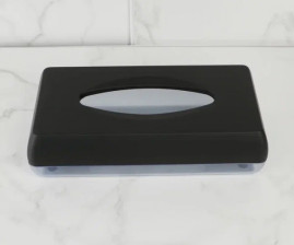 Диспенсер для салфеток Nofer BLACK (пластик, черный)