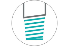 Сгон TTS DIKE для пола (55см, со скребком, синий)