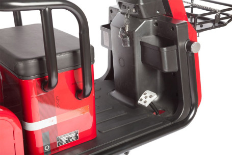 Трицикл электрический Wanshida LC-F200 (60V, 1000W, зеленый)