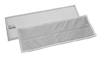 Моп на липучке TTS Clean Glass (40х10.5см, микрофибра, серый)