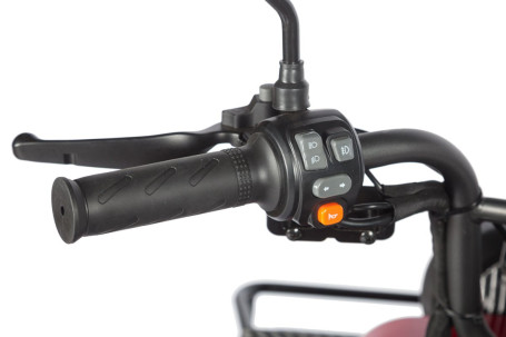 Трицикл электрический Wanshida LC-F200 (60V, 1000W, серый)