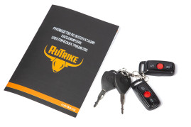 Трицикл электрический Rutrike Бумеранг (серый)