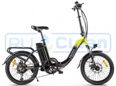 Электровелосипед VOLTECO FLEX (черно-желтый)
