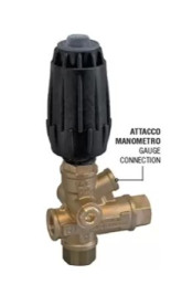 Регулятор давления Mecline VRT3 (160бар, 40л/мин, 3/8"г-3/8"г, By-pass 3/8"г-1/4"г)