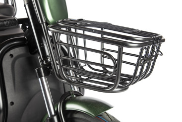 Трицикл электрический Rutrike Бумеранг (зеленый)