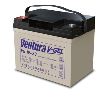 Тяговый аккумулятор Ventura VG 12-33 (12В, 33Ач, GEL)