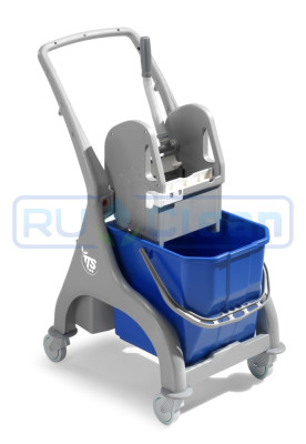 Тележка одноведерная TTS NICK (25л, отжим TEC, серый)