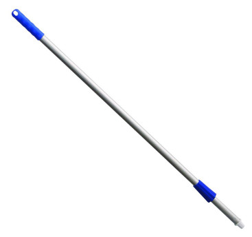 Рукоять алюминиевая Haug Bursten (650мм, Д 25мм, короткая, синий)