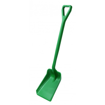 Лопата Haug Bursten (355x255x1050мм, литая, зеленый)