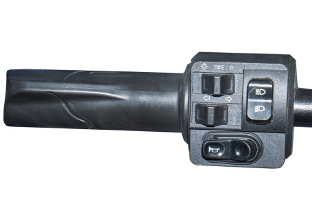 Трицикл электрический Rutrike КАРГО Кабина Универсал 1500 (темно-синий)