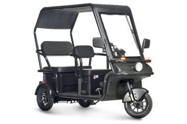 Трицикл электрический Wanshida NIPLA 570 60V 1000Вт (серый)