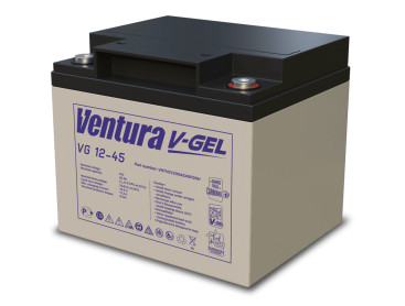 Тяговый аккумулятор Ventura VG 12-45 (12В, 45Ач, GEL)