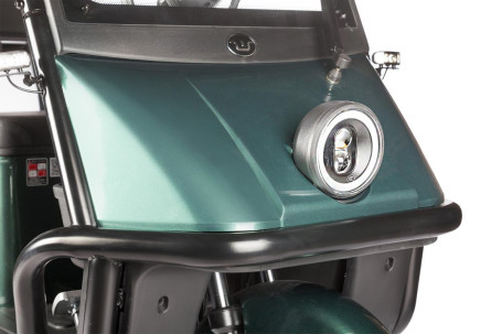 Трицикл электрический Wanshida NIPLA 500 (60V, 1000W, черно-серый)