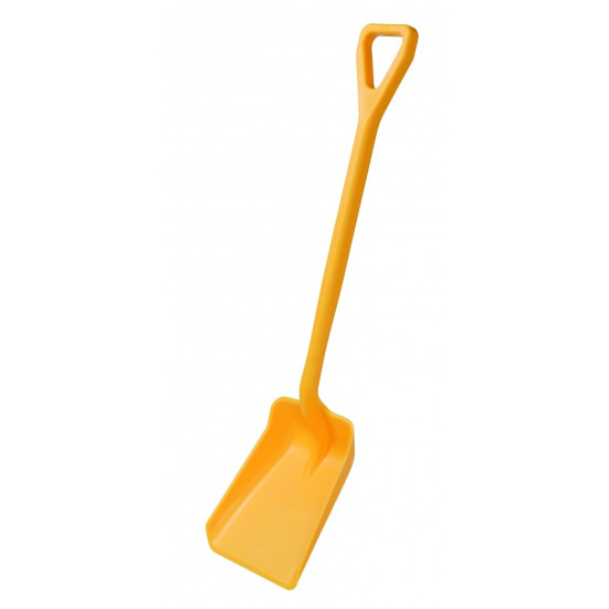 Лопата Haug Bursten (355x255x1050мм, литая, желтый)