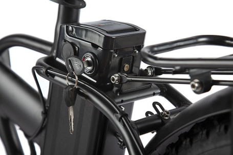 Электровелосипед VOLTECO CYBER (черно-салатовый)