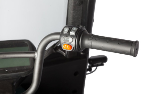 Трицикл электрический Wanshida NIPLA 500 (60V, 1000W, черно-красный)