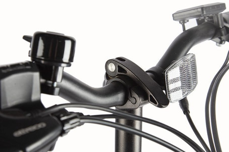 Электровелосипед VOLTECO CYBER (черно-оранжевый)