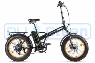 Электровелосипед VOLTECO CYBER (черно-оранжевый)