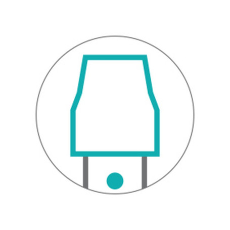 Держатель для абразивных губок TTS TERFIR (23x10см, с фиксатором, серый)