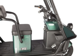 Трицикл электрический Wanshida NIPLA 500 (60V, 1000W, черно-белый)