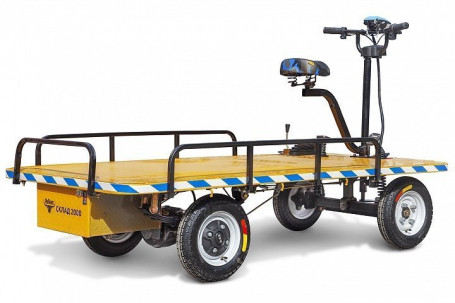 Тележка электрическая RuTrike СКЛАД 2000 NEW (платформа)