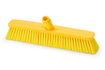 Щетка IGEAX для подметания (450мм, жесткий ворс, желтый)