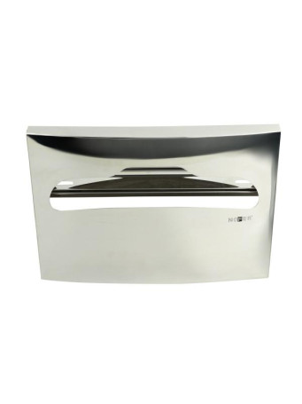 Диспенсер для туалетных накладок Nofer (сталь, глянец)