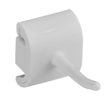Гигиеничное настенное крепление Vikan (41мм, один крюк, белый)
