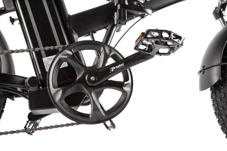 Электровелосипед VOLTECO CYBER (серо-черный)