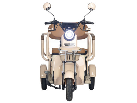 Трицикл электрический Rutrike Gelbert Atlas (48V/60V, 600 Вт, синий)