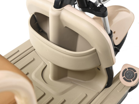 Трицикл электрический Rutrike Gelbert Atlas (48V/60V, 600 Вт, синий)