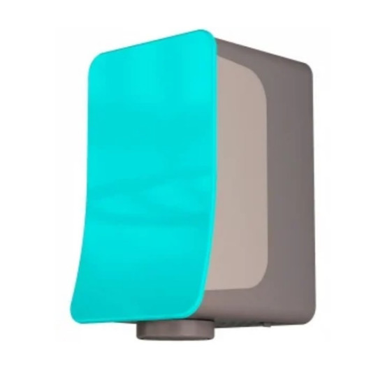 Сушилка для рук Nofer 01871.NE.TQ FUSION (700Вт, автомат, пласт, зелен)