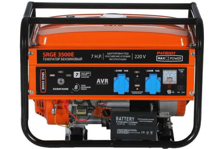 Генератор бензиновый PATRIOT Max Power SRGE 3500E