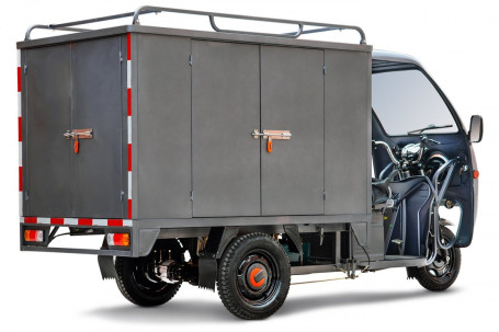 Трицикл электрический Rutrike КАРГО 1800 60V/1000W (черный матовый)