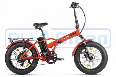 Электровелосипед VOLTECO CYBER (красно-черный)