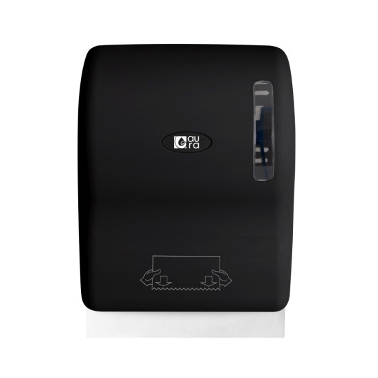 Диспенсер TTS Deluxe line (для полотенец, автомат, пластик, черный)