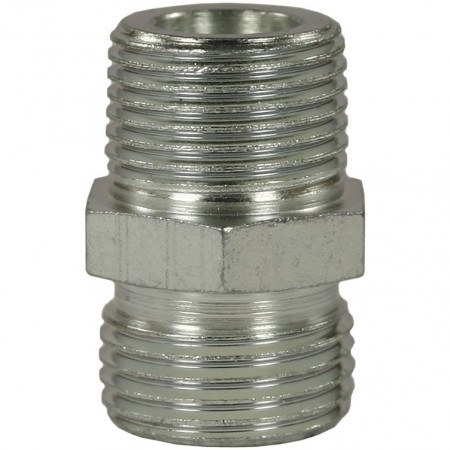 Переходник М22х1.5ш-1/2&quot;ш (250бар, оцинк, д/развальц.) R+M