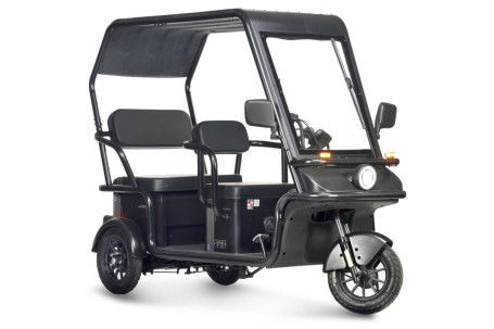 Трицикл электрический Wanshida NIPLA 570 (60V, 1000W, черный)