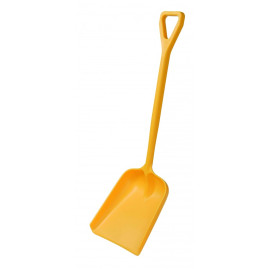Лопата Haug Bursten (400x340x1110мм, литая, желтый)