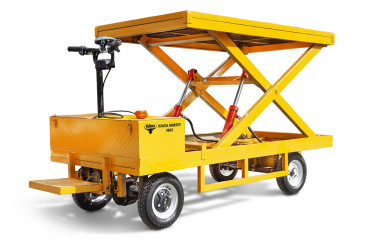 Тележка электрическая RuTrike ПЛИТА ЛИФТЕР 1800 (платформа, гидроподъемник)