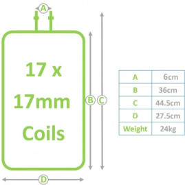 Змеевик (275х455мм, для HDS 610 580 650 690) R+M
