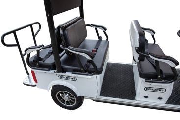 Гольф-кар мини Gelbert Fact (60V, 1200Вт, белый)