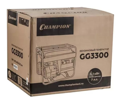 Генератор бензиновый CHAMPION GG3300
