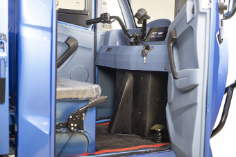 Трицикл электрический Rutrike КАРГО Кабина Дуал (серый)